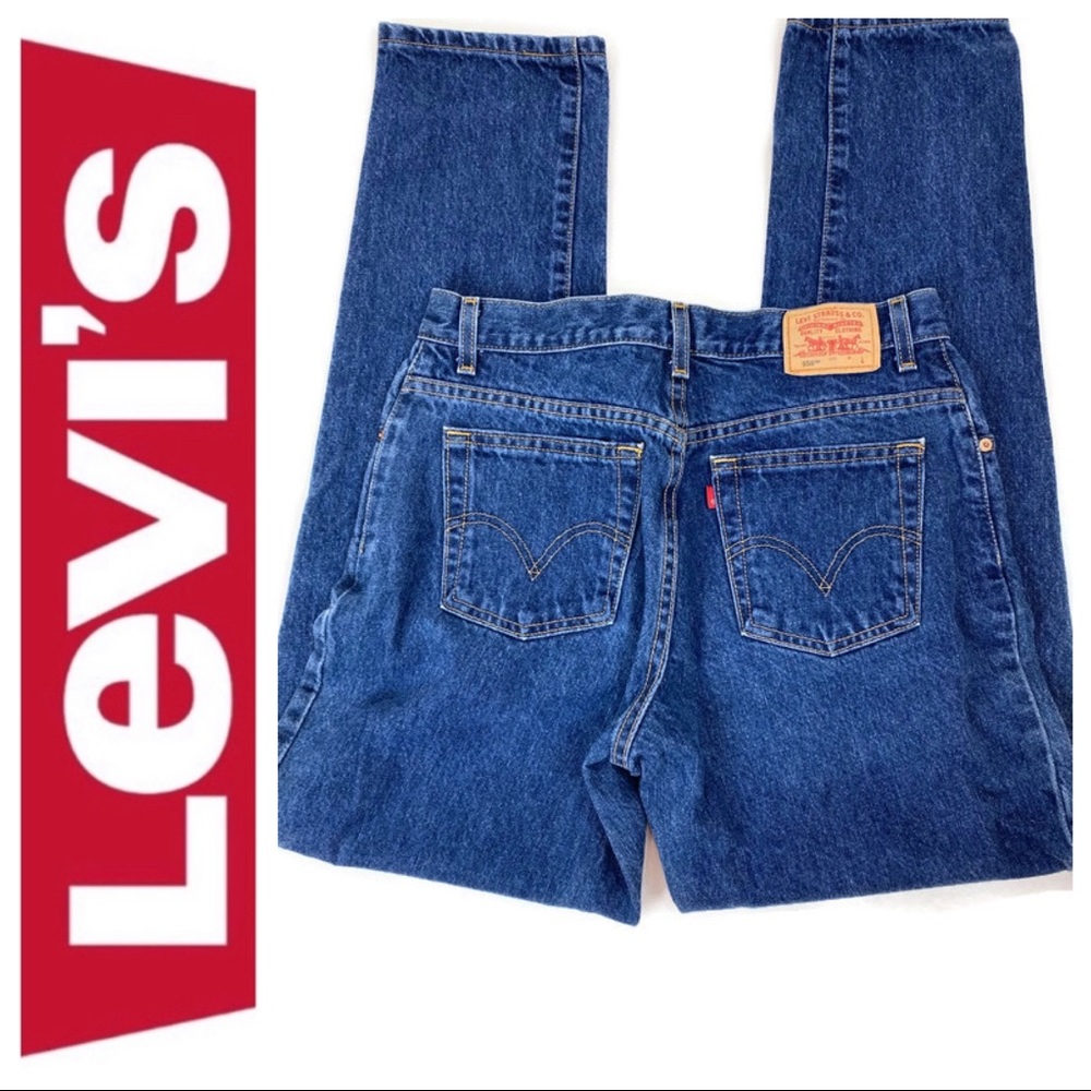 Vintage Mom Jeans Levi’s 550 Tapered Leg - Picture 4 of 6